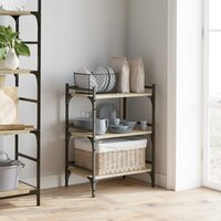 Keukentrolley Sonoma Eiken 50 x 35 x 75,5 cm Bewerkt hout 4