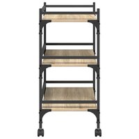 Keukentrolley Sonoma Eiken 50 x 35 x 75,5 cm Bewerkt hout 7