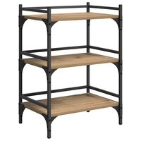 Keukentrolley Artisan Eiken 50 x 35 x 75.5 cm Bewerkt hout 5