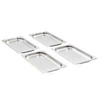 Gastronormbakken 12 st GN 1/3 20 mm roestvrij staal 2