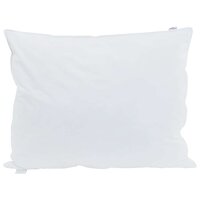 Hoofdkussen met kussen Wit 40 x 60 cm Veren 2