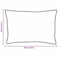 Hoofdkussen met kussen Wit 40 x 60 cm Veren 9