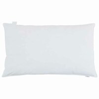 Hoofdkussen met kussen Wit 40 x 80 cm Veren 5