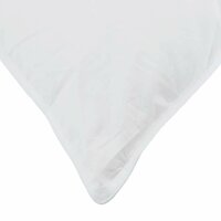 Hoofdkussen met kussen Wit 40 x 80 cm Veren 7