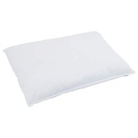 Hoofdkussen met kussen 2 pcs Wit 40 x 60 cm Veren 4