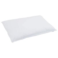 Hoofdkussen met kussen 2 pcs Wit 40 x 80 cm Veren 4