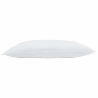 Hoofdkussen met kussen 2 pcs Wit 40 x 80 cm Veren 5