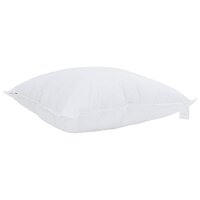 Hoofdkussen met kussen 2 pcs Wit 50 x 50 cm Katoen 3