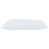 Hoofdkussen met kussen 2 pcs Wit 61 x 41 x 20 cm Polyester 5