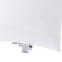 Hoofdkussen met kussen 2 pcs Wit 61 x 41 x 20 cm Polyester 9
