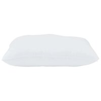 Hoofdkussen met kussen 2 pcs Wit 80 x 80 x 20 cm Polyester 5