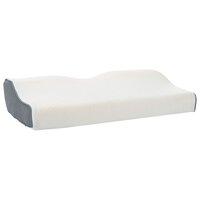 Hoofdkussen met kussen Wit 60 x 34 x 11 cm Polyester 3