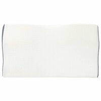 Hoofdkussen met kussen Wit 60 x 34 x 11 cm Polyester 4