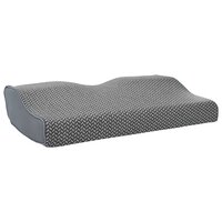 Hoofdkussen met kussen Grijs 60 x 34 x 11 cm Polyester 3