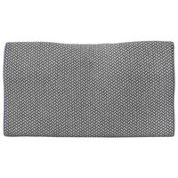Hoofdkussen met kussen Grijs 60 x 34 x 11 cm Polyester 4