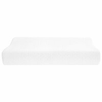 Slaapkussen Effen Wit 60 x 37 x 12,5 cm Traagschuim 4