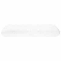 Slaapkussen Effen Wit 70 x 36 x 13 cm Traagschuim 4