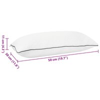 Shread Slaapkussen Wit 50 x 30 x 11 cm Traagschuim 7