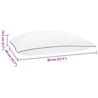 Shread Slaapkussen Wit 80 x 40 x 14,5 cm Traagschuim 7