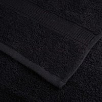 Gastendoek SOLUND 25 pcs Zwart 100 x 150 cm 550 gsm 5