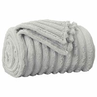 Gooi Deken Grijs 240 x 220 cm Fleece 2