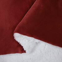 Gooi Deken Bordeaux Rood 150 x 200 cm Fleece 6
