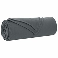 Gooi Deken Donkergrijs 280 x 210 cm Fleece 2
