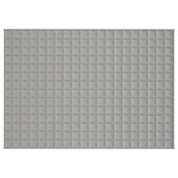 Verzwaringsdeken 137x200 cm 6 kg stof grijs 3