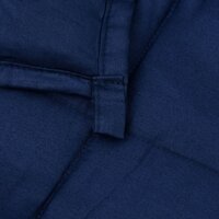 Verzwaringsdeken 152x203 cm 11 kg stof blauw 5