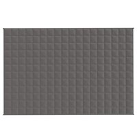 Verzwaringsdeken 122x183 cm 9 kg stof grijs 3