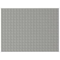 Verzwaringsdeken 150x200 cm 7 kg stof grijs 3