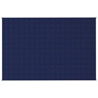 Verzwaringsdeken 120x180 cm 5 kg stof blauw 3