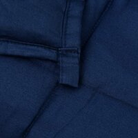 Verzwaringsdeken 150x200 cm 11 kg stof blauw 5