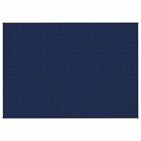 Verzwaringsdeken 155x220 cm 11 kg stof blauw 3