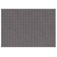 Verzwaringsdeken 150x200 cm 11 kg stof grijs 3