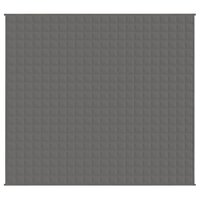 Verzwaringsdeken 200x225 cm 9 kg stof grijs 3