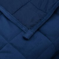 Verzwaringsdeken 155x220 cm 7 kg stof blauw 5