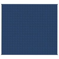Verzwaringsdeken 200x225 cm 13 kg stof blauw 3