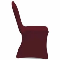 Hoes voor stoelen 50 stuks (wijnrood)  3