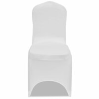 Stoelhoezen stretch wit 100 st 2