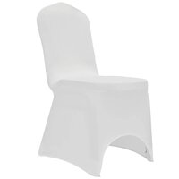 Stoelhoezen stretch 12 st wit 4
