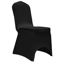 Stoelhoezen stretch 12 st zwart 3