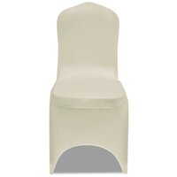 Stoelhoezen stretch 30 st cr&egrave;me 3