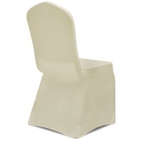 Stoelhoezen stretch 30 st cr&egrave;me 5