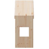 Kinderbedhuisje 55x99x139,5 cm massief grenenhout 4