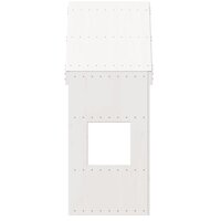 Kinderbedhuisje 55x99x139,5 cm massief grenenhout wit 4