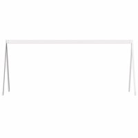 Kinderbedhuisje 209x95,5x88 cm massief grenenhout wit 4