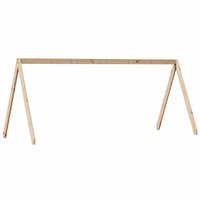 Kinderbedhuisje 209x85,5x88 cm massief grenenhout 6