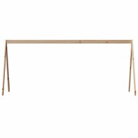 Kinderbedhuisje 199x80,5x88 cm massief grenenhout 4