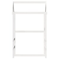 Kinderbedhuisje 118x70x176,5 cm massief grenenhout wit 4